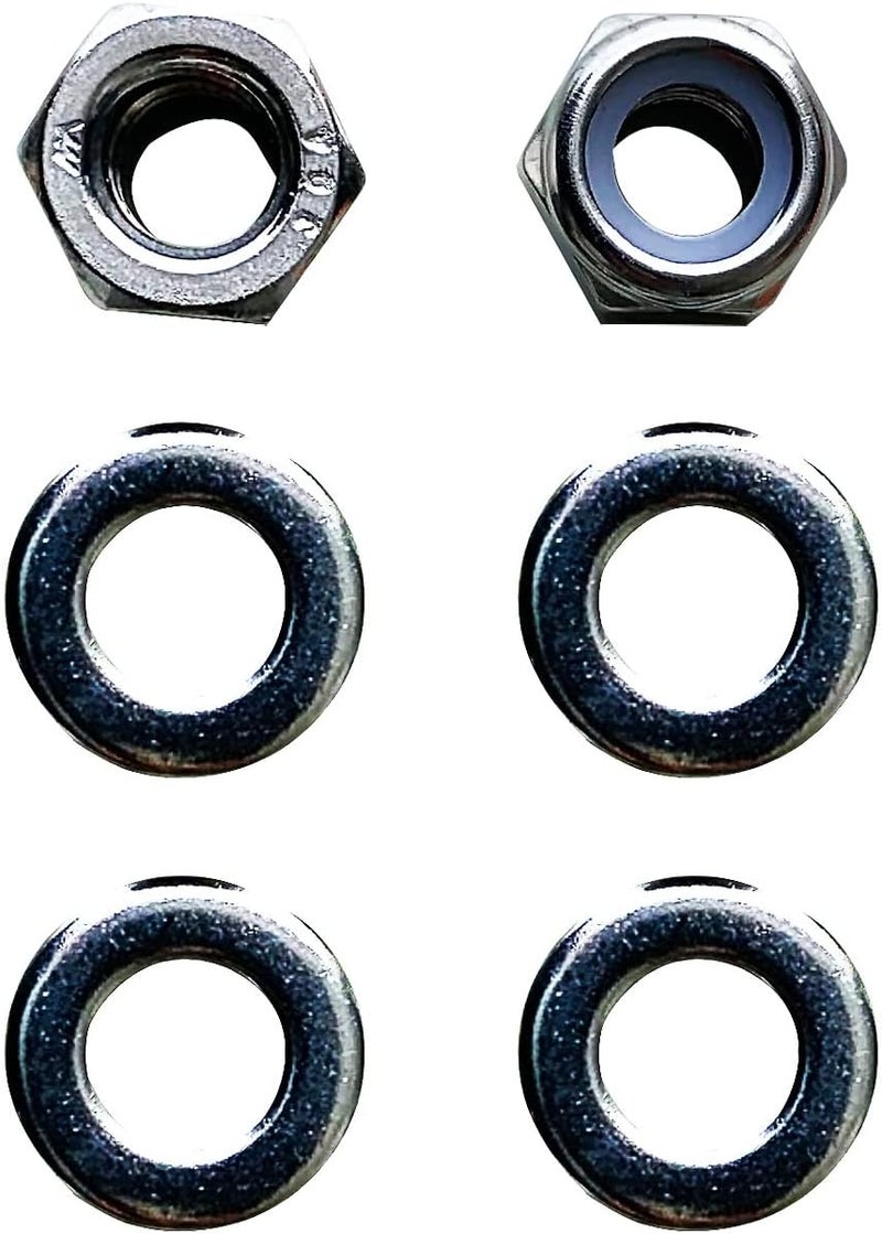 SUONE 24" Snow Plow Markers Blade Guides Yellow Never Break, 304 Stainless Steel Joint Fit for Blizzard Boss SNO-Way Western Snowplows & Many More Pickup Truck SUV UTV ATV (Orange) - Image 4